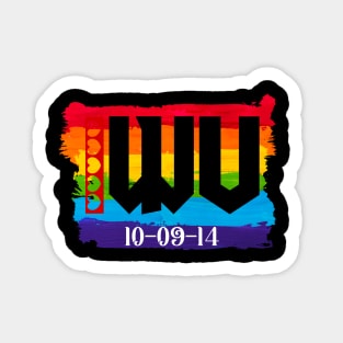 West Virginia Gay Marriage Sticker